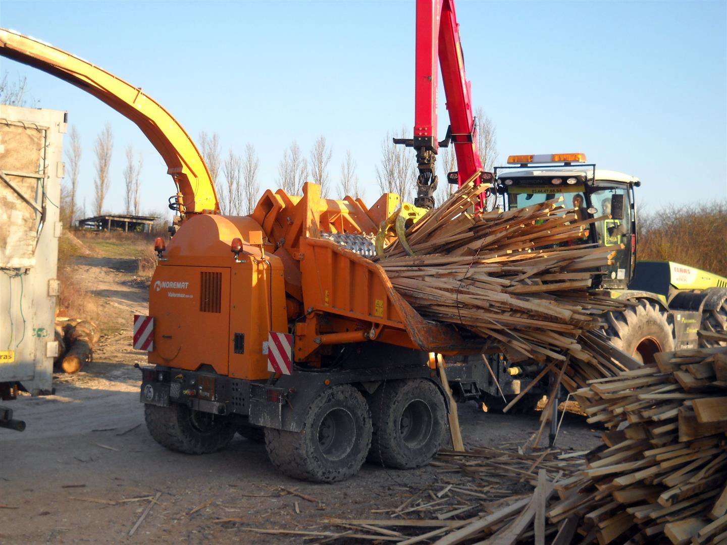 Déchiqueteuse à plaquettes Valormax Noremat Jenz 21